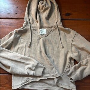 American Eagle brown/tan beachy hoodie